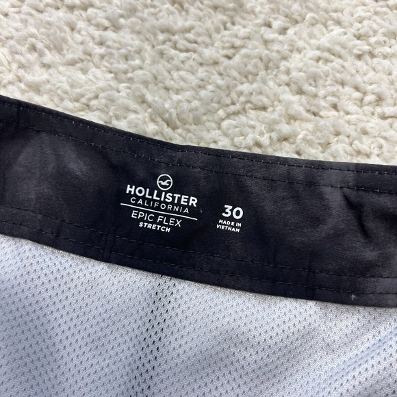 Hollister Swim Trunks Mens Size 30 Lined Pockets Beach Summer Pool Resortwear - Picture 4 of 10